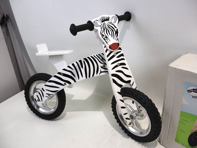 Houten loopfiets (x2) - afbeelding 4 van  5