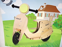 Houten loopfiets (x2) - afbeelding 5 van  5