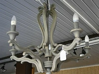 Houten luster - afbeelding 1 van  1