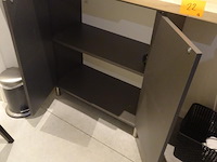 Houten meubel + spiegel - afbeelding 3 van  6