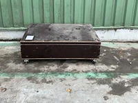 Houten opbergbox afm plm 124 x 85 x 42 cm - afbeelding 1 van  3