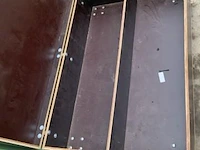 Houten opbergbox afm plm 124 x 85 x 42 cm - afbeelding 2 van  3