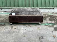 Houten opbergbox afm plm 124 x 85 x 42 cm - afbeelding 1 van  3