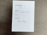 Houten opbergbox afm plm 124 x 85 x 42 cm - afbeelding 3 van  3