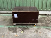 Houten opbergbox afm plm 96 x 65 x 61 cm - afbeelding 1 van  3