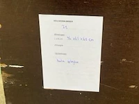 Houten opbergbox afm plm 96 x 65 x 61 cm - afbeelding 3 van  3