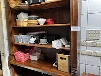 Houten opbergkast en ladekastje - afbeelding 5 van  7