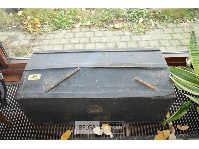 Houten opbergkast - afbeelding 1 van  2