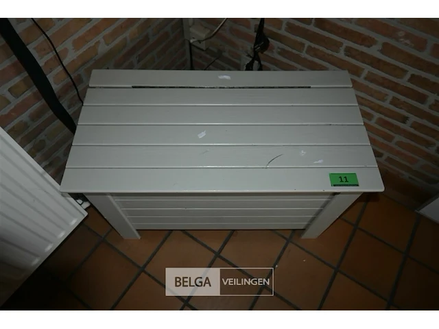 Houten opbergkist + inhoud - afbeelding 4 van  7