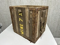 Houten opbergkist mines - afbeelding 3 van  3
