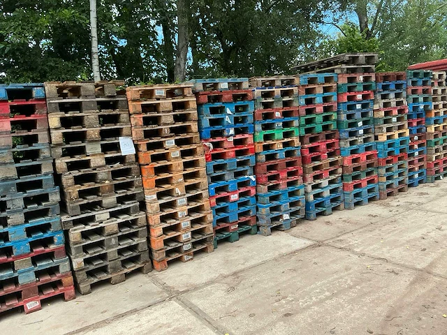 Houten palletten (210x) - afbeelding 3 van  4
