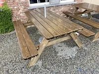 Houten picknickbank - afbeelding 3 van  3