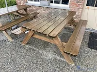 Houten picknickbank - afbeelding 3 van  3