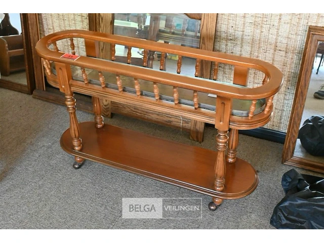Houten plantenbak - 28x102x62 cm - afbeelding 1 van  2