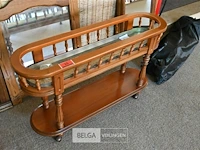Houten plantenbak - 28x102x62 cm - afbeelding 2 van  2