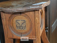 Houten plantenstaander licht beschadigd - afbeelding 2 van  4