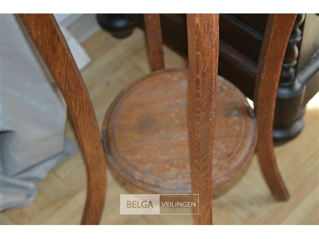 Houten plantenstaander licht beschadigd - afbeelding 4 van  4