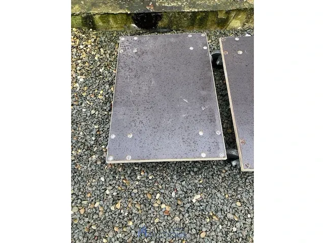 Houten plateau karretjes - afbeelding 3 van  3