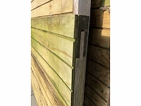 Houten poort 129x222 - afbeelding 3 van  3