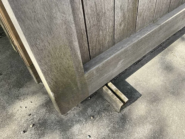 Houten poort 140x170 - afbeelding 3 van  6