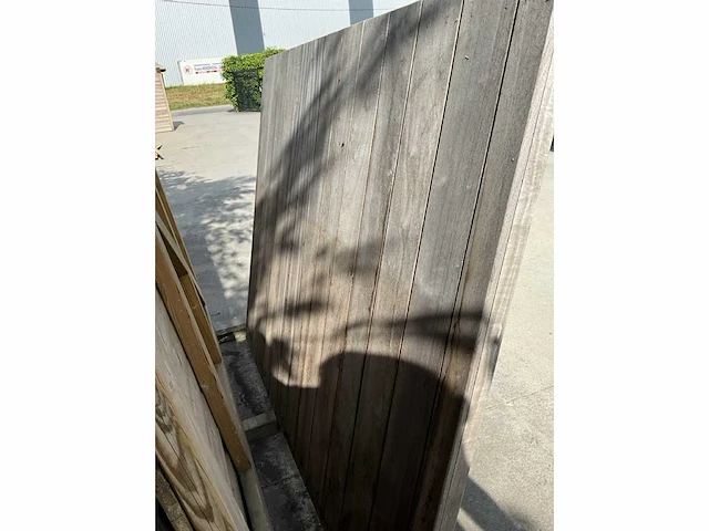 Houten poort 140x170 - afbeelding 4 van  6