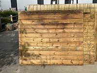 Houten poort 150x176 - afbeelding 2 van  8