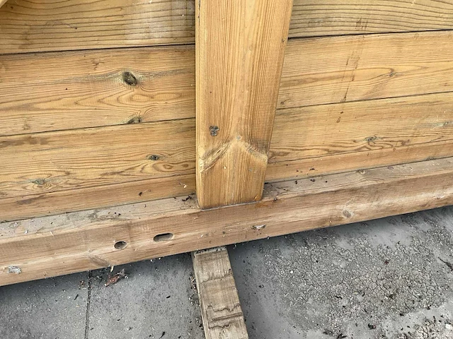 Houten poort 150x176 - afbeelding 4 van  8