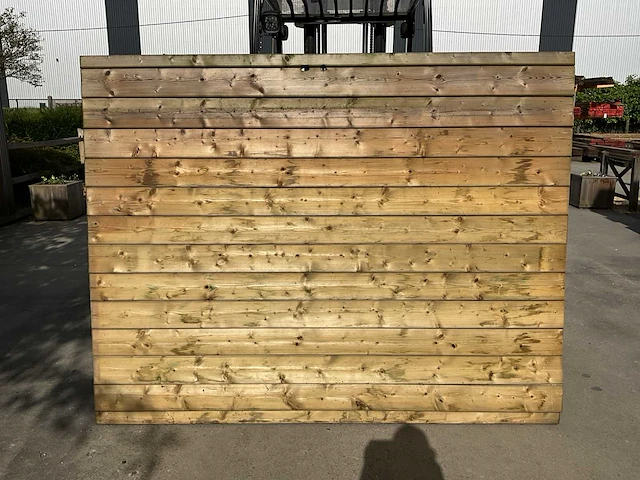 Houten poort 211x165 - afbeelding 1 van  8