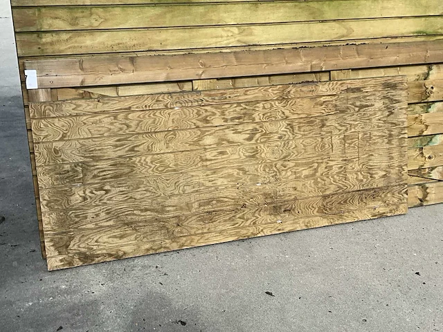 Houten poort 73x185 - afbeelding 1 van  4