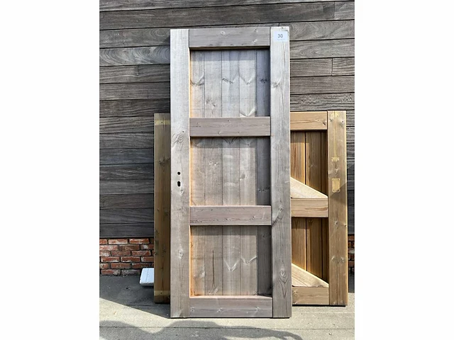 Houten poort 89x214 - afbeelding 3 van  4