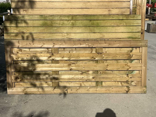 Houten poort 90x230 - afbeelding 1 van  4