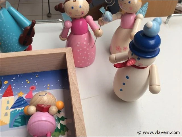 Houten popjes - afbeelding 3 van  3
