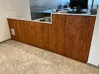 Houten receptiemeubel - afbeelding 1 van  5