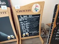 Houten reclame paneel la chouffe - afbeelding 1 van  4