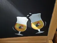 Houten reclame paneel la chouffe - afbeelding 3 van  4