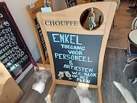 Houten reclame paneel la chouffe - afbeelding 4 van  4