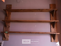 Houten rek 1,80 op 1,30 - afbeelding 1 van  3