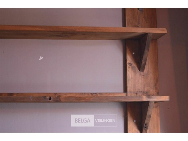 Houten rek 1,80 op 1,30 - afbeelding 3 van  3