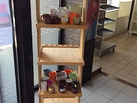Houten rek ( zonder inhoud ) - afbeelding 1 van  2
