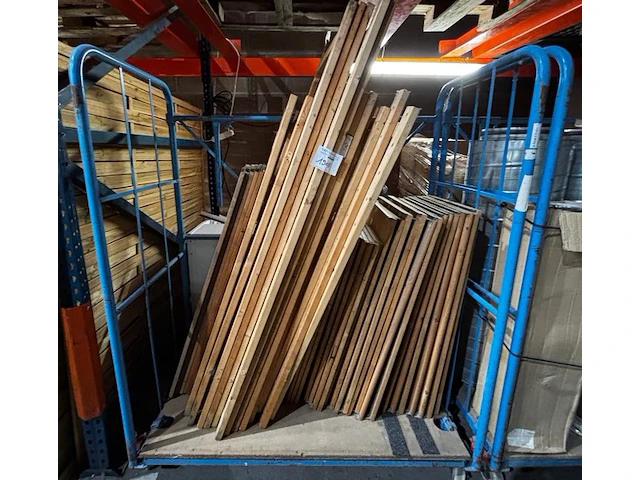 Houten rek - afbeelding 1 van  6