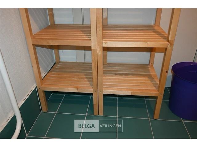 Houten rek - afbeelding 3 van  4
