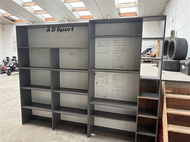 Houten rek - afbeelding 2 van  6