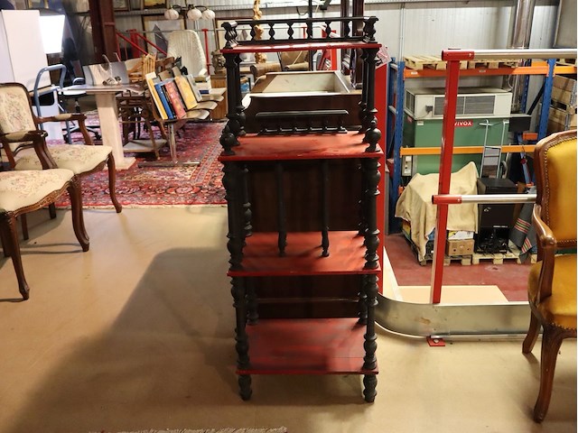 Houten rek - afbeelding 1 van  5