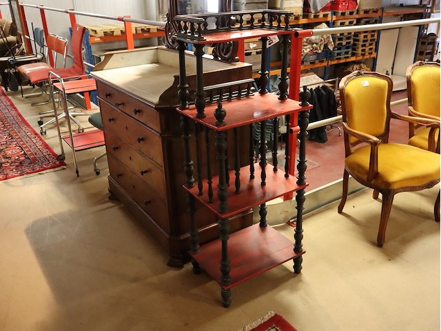 Houten rek - afbeelding 2 van  5