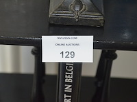 Houten rekje met 4 leggers, 6 sierstukken, schilderij - afbeelding 7 van  11