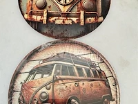 Houten retrolook bord - afbeelding 1 van  1