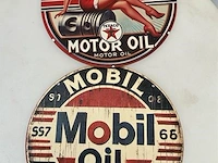 Houten retrolook bord - afbeelding 1 van  1