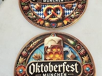 Houten retrolook bord - afbeelding 1 van  1