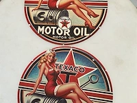 Houten retrolook bord - afbeelding 1 van  1