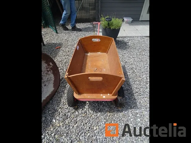 Houten roltafel (4 wielen) - afbeelding 9 van  10